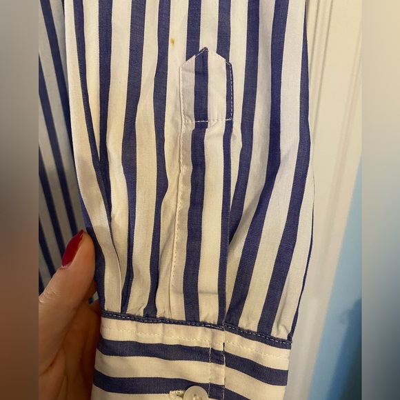 Nordstrom - Brass Plum - Striped button down - Picture 8 of 8